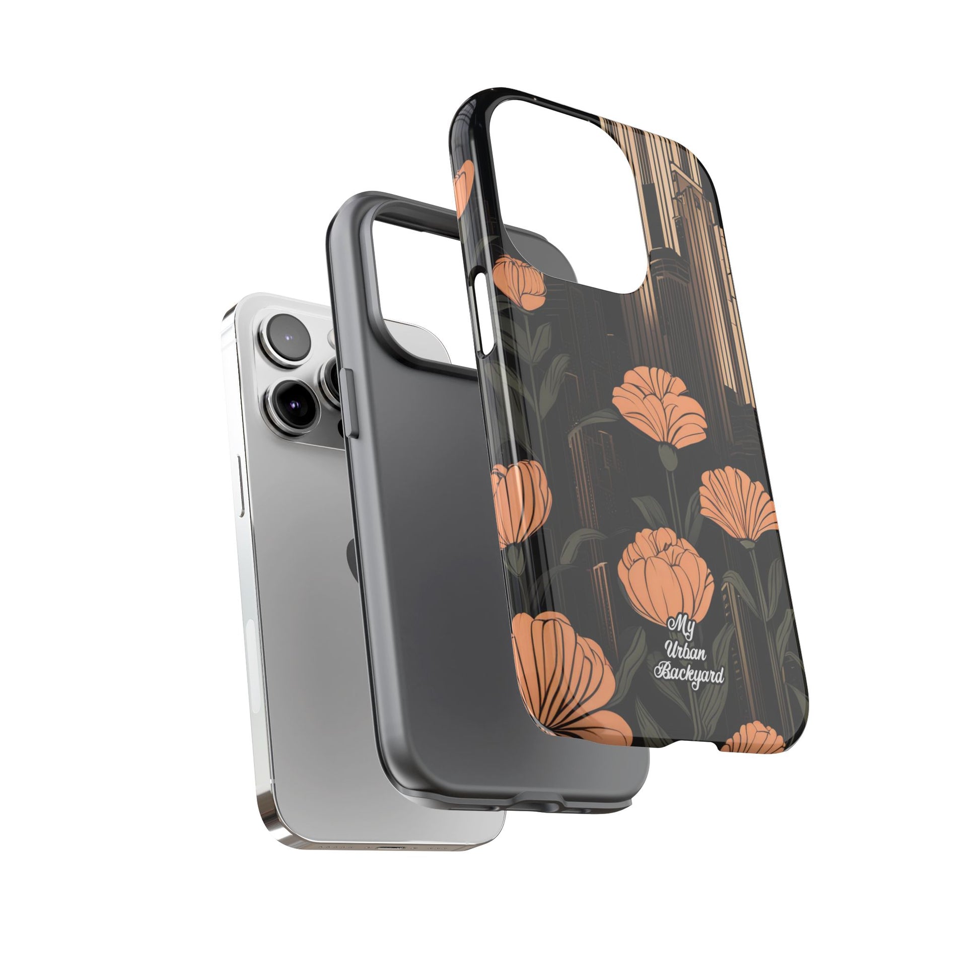 Urban Evening with Flowers, Cell Phone Case - Apple iPhone, Samsung Galaxy, Google Pixel