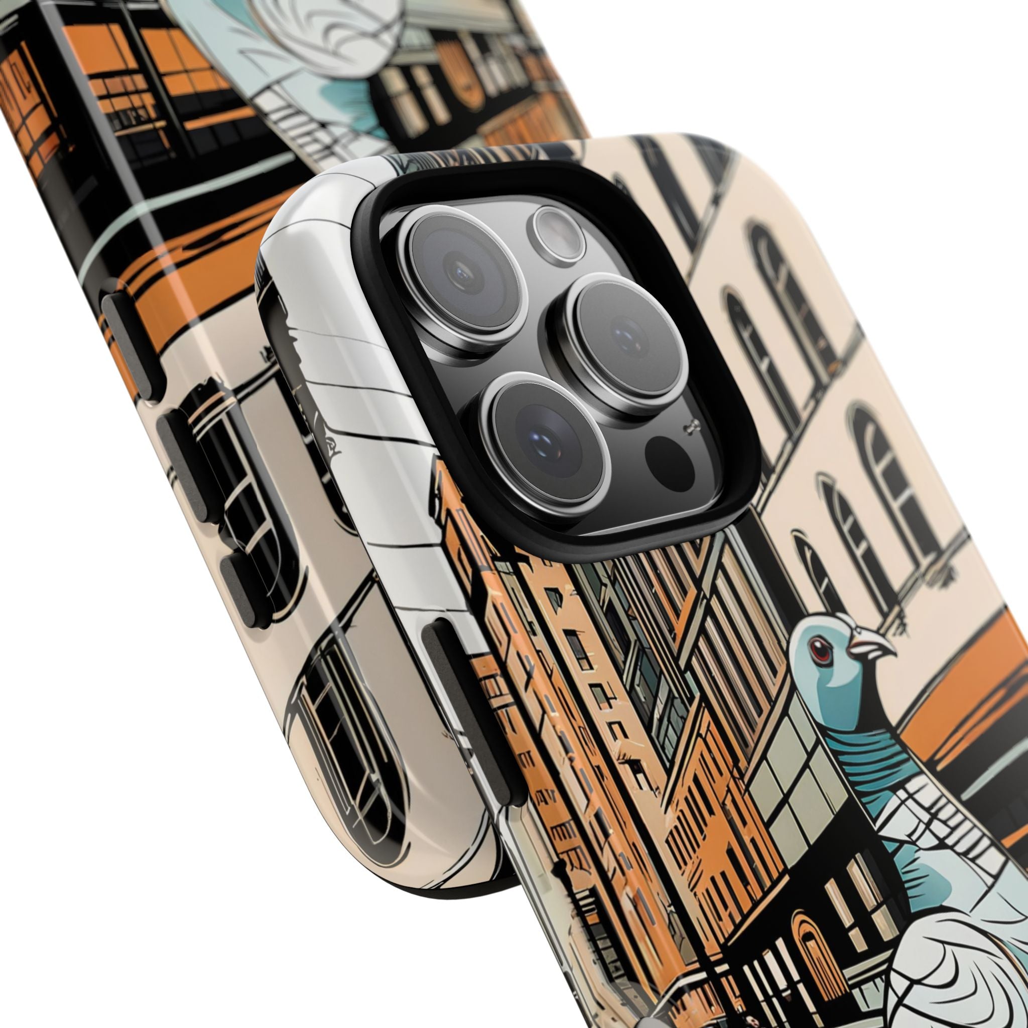 Pigeon on a City Street, Cell Phone Case - Apple, Samsung, Google Pixel