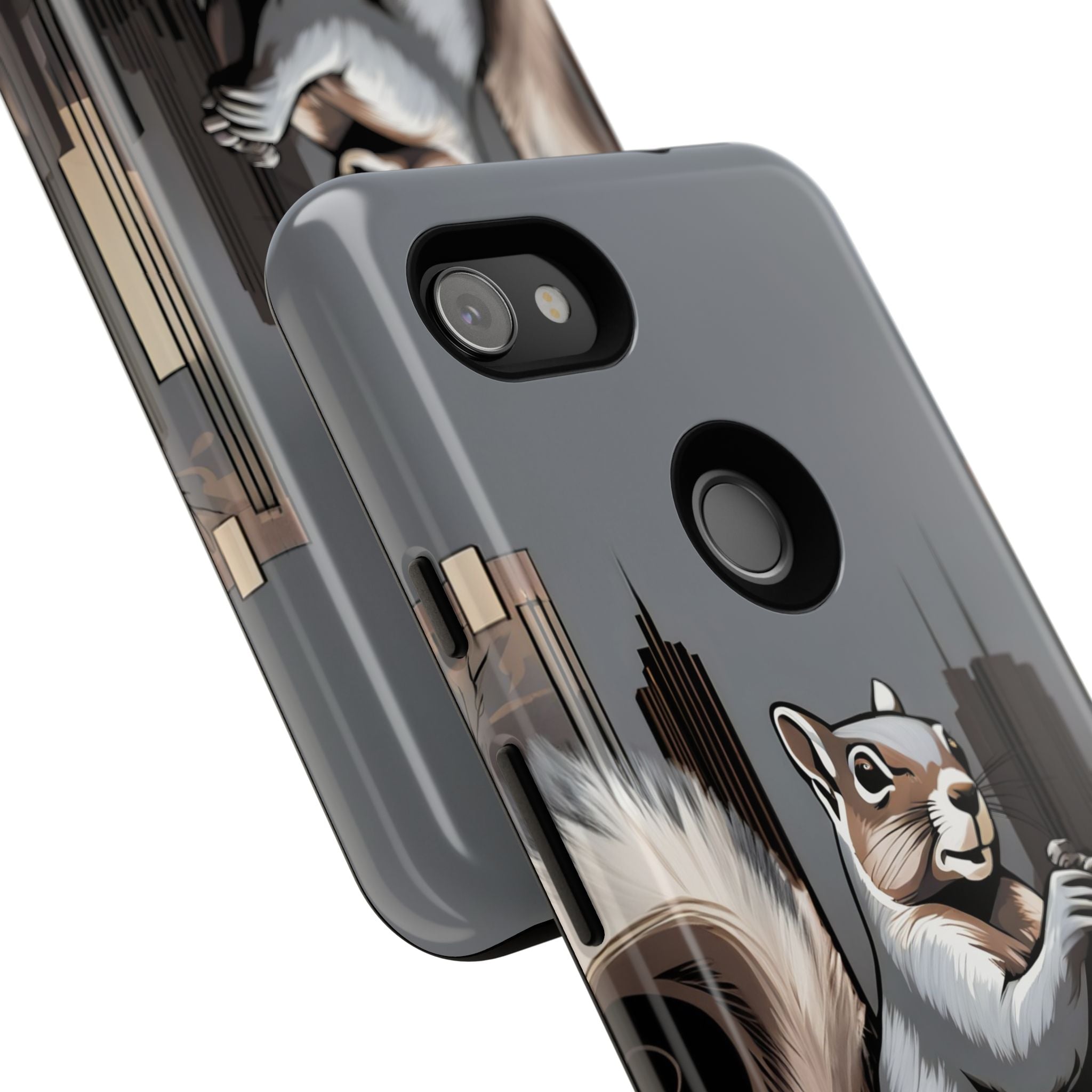 Urban Gray Squirrel, Cell Phone Case - Apple, Samsung, Google Pixel