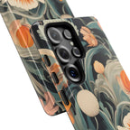Orange and White Flowers, Cell Phone Case - Apple, Samsung, Google Pixel