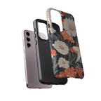 Art Deco Flowers, Cell Phone Case - Apple, Samsung, Google Pixel