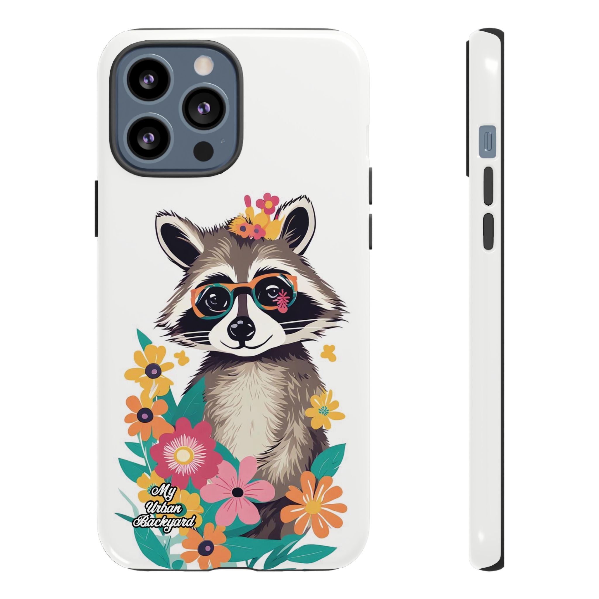 Raccoon with Glasses, Cell Phone Case - Apple, Samsung or Google Pixel