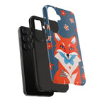 Fox with Flowers, Cell Phone Case - Apple, Samsung, Google Pixel
