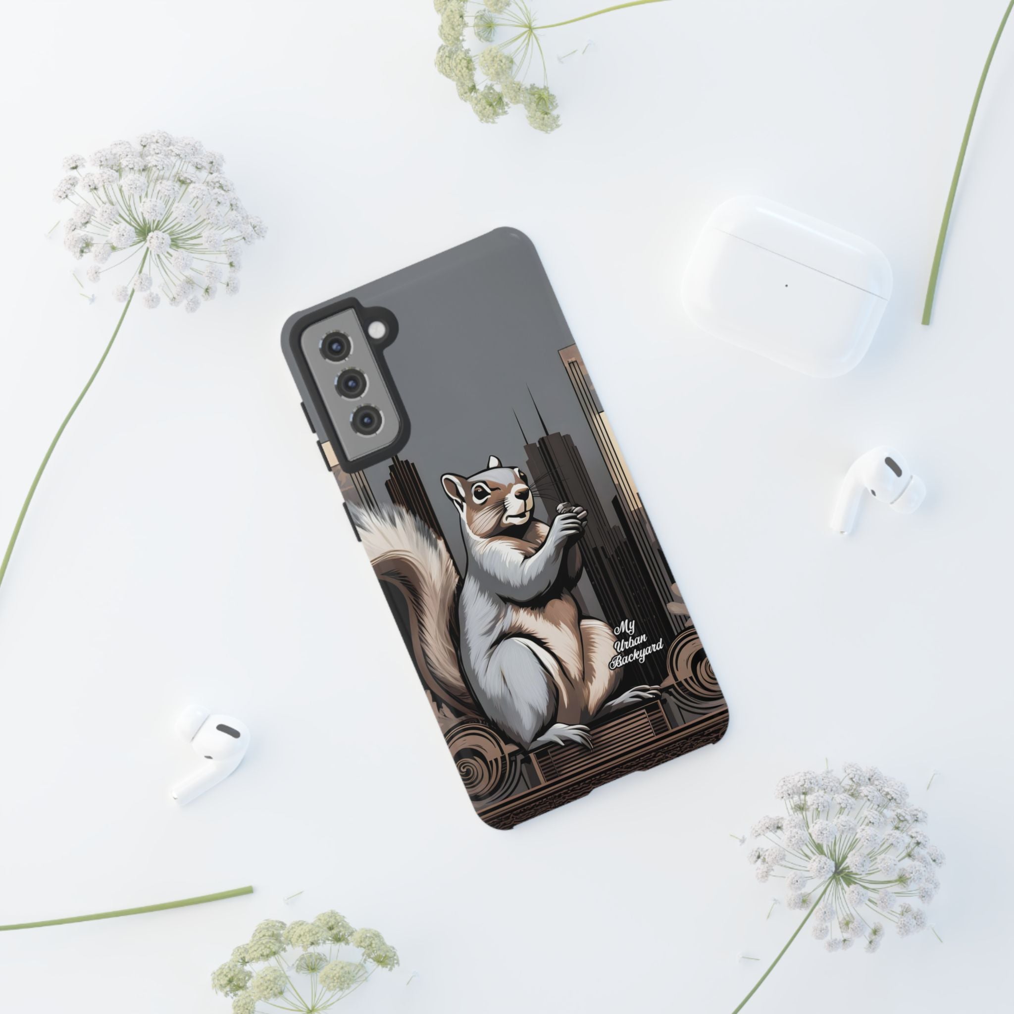 Urban Gray Squirrel, Cell Phone Case - Apple, Samsung, Google Pixel