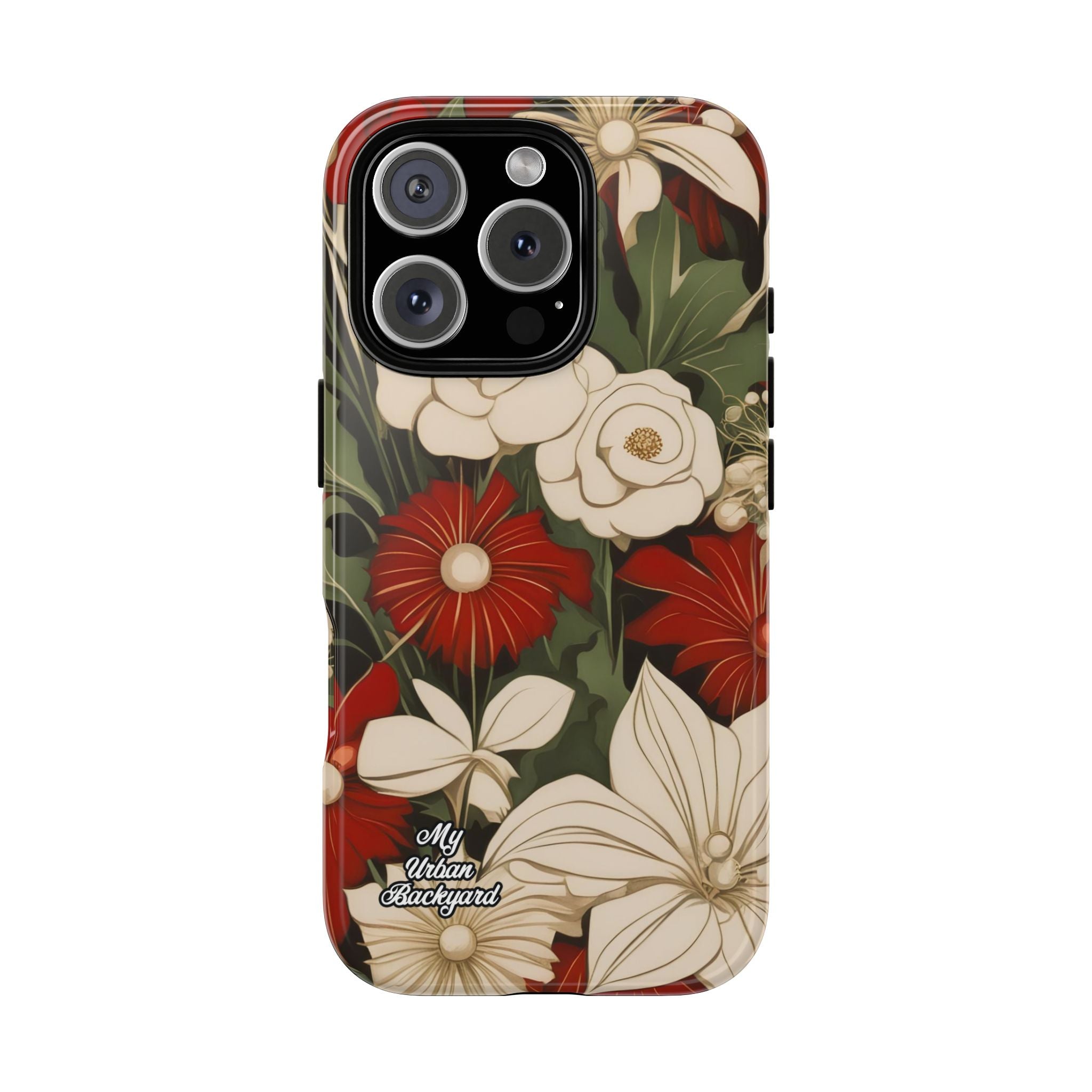 Holiday Flowers, Cell Phone Case - Apple, Samsung, Google Pixel