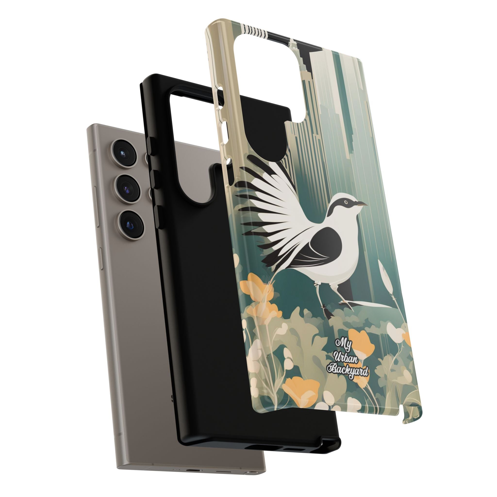 City Bird, Cell Phone Case - Apple iPhone, Samsung Galaxy, Google Pixel