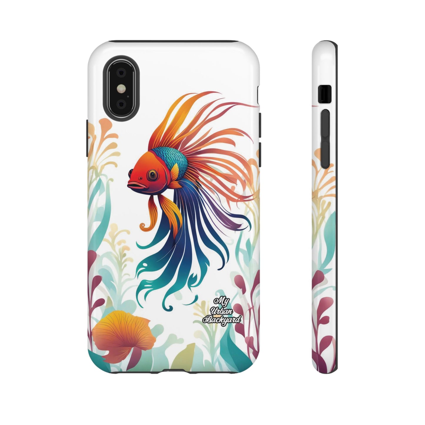 Colorful Betta Fish, Cell Phone Case - Apple, Samsung or Google Pixel