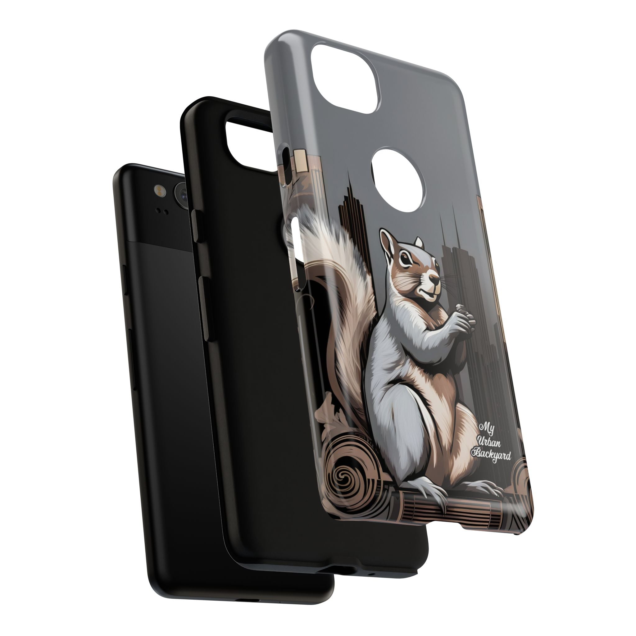 Urban Gray Squirrel, Cell Phone Case - Apple, Samsung, Google Pixel