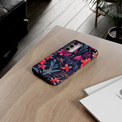 Night Blooming Wildflowers, Cell Phone Case - Apple, Samsung, or Google Pixel