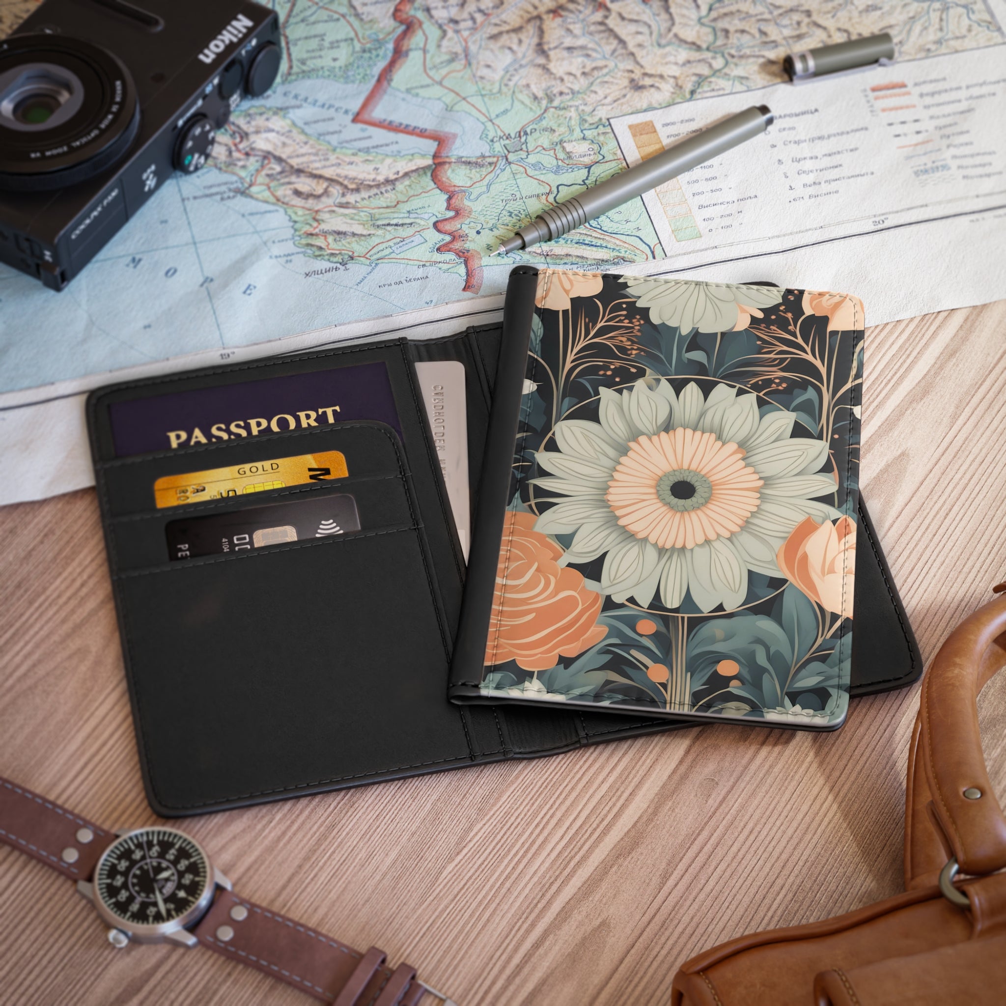 Wildflowers Passport Cover