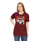 Ziggy Starspaws, Raccoon T-Shirt, Soft 100% Cotton, Short Sleeve, Classic Fit - Unisex