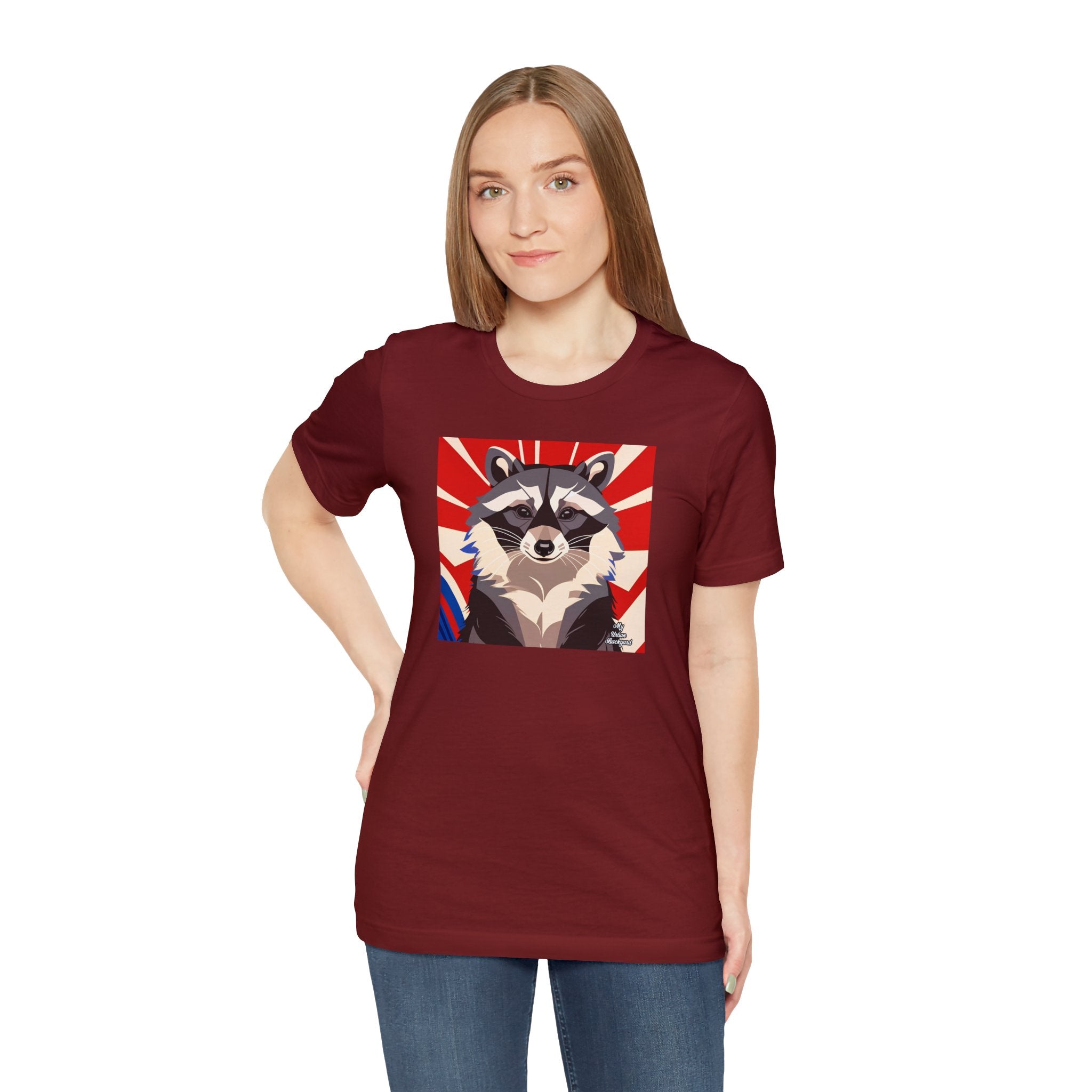 Ziggy Starspaws, Raccoon T-Shirt, Soft 100% Cotton, Short Sleeve, Classic Fit - Unisex