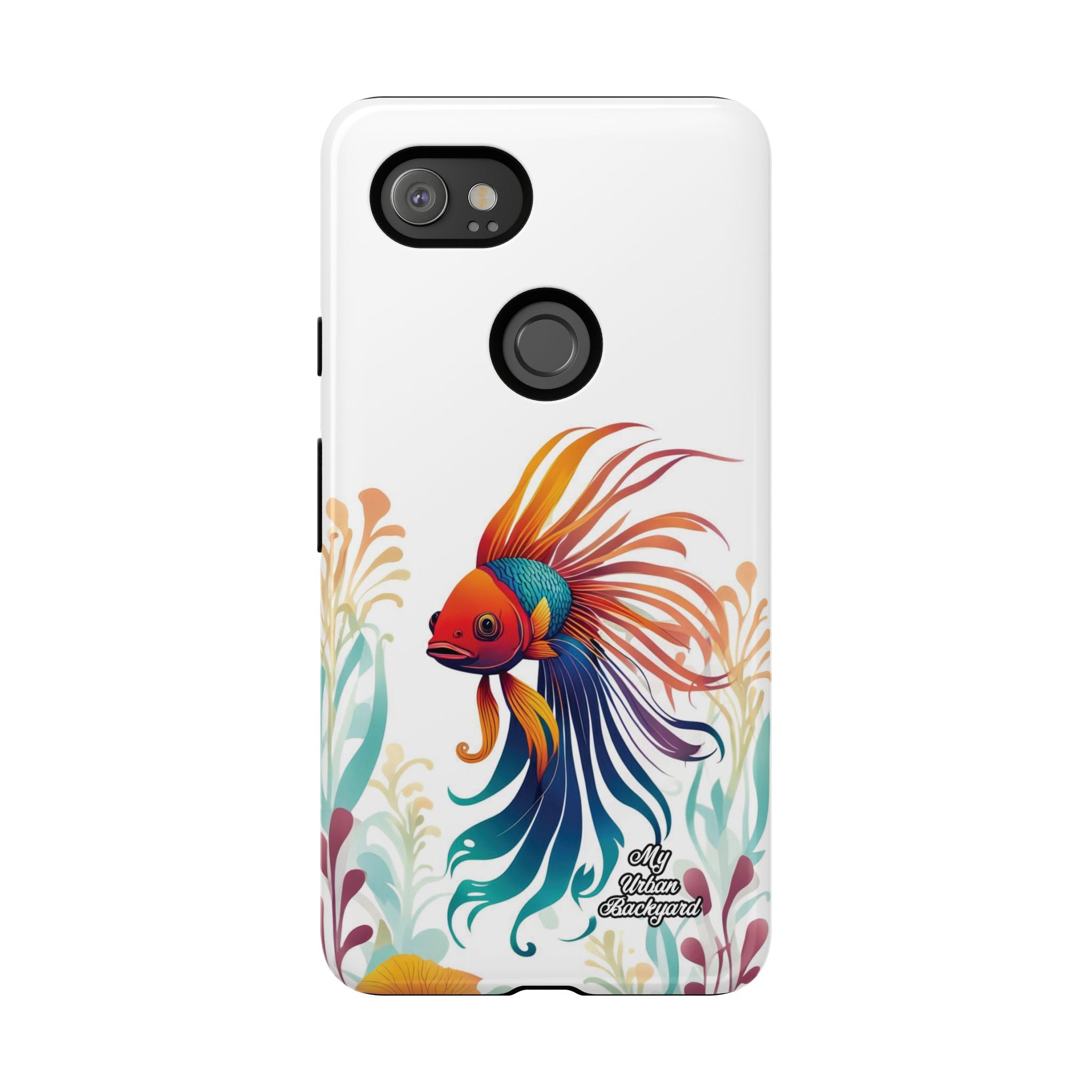 Colorful Betta Fish, Cell Phone Case - Apple, Samsung or Google Pixel