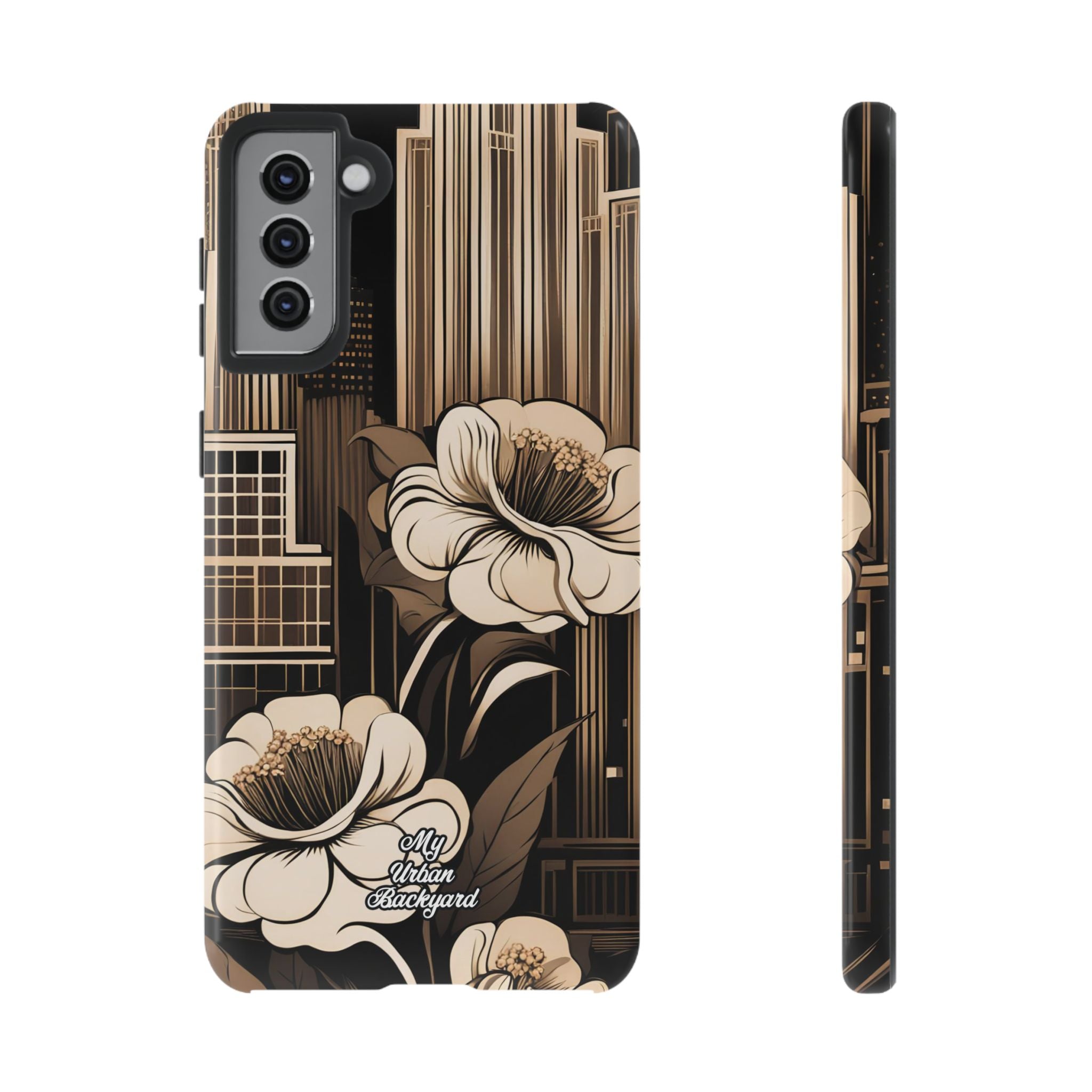 City Flowers, Cell Phone Case - Apple, Samsung, Google Pixel