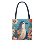 Colorful Bird Tote Bag with Cotton Handles For Everyday Use, 3 Sizes