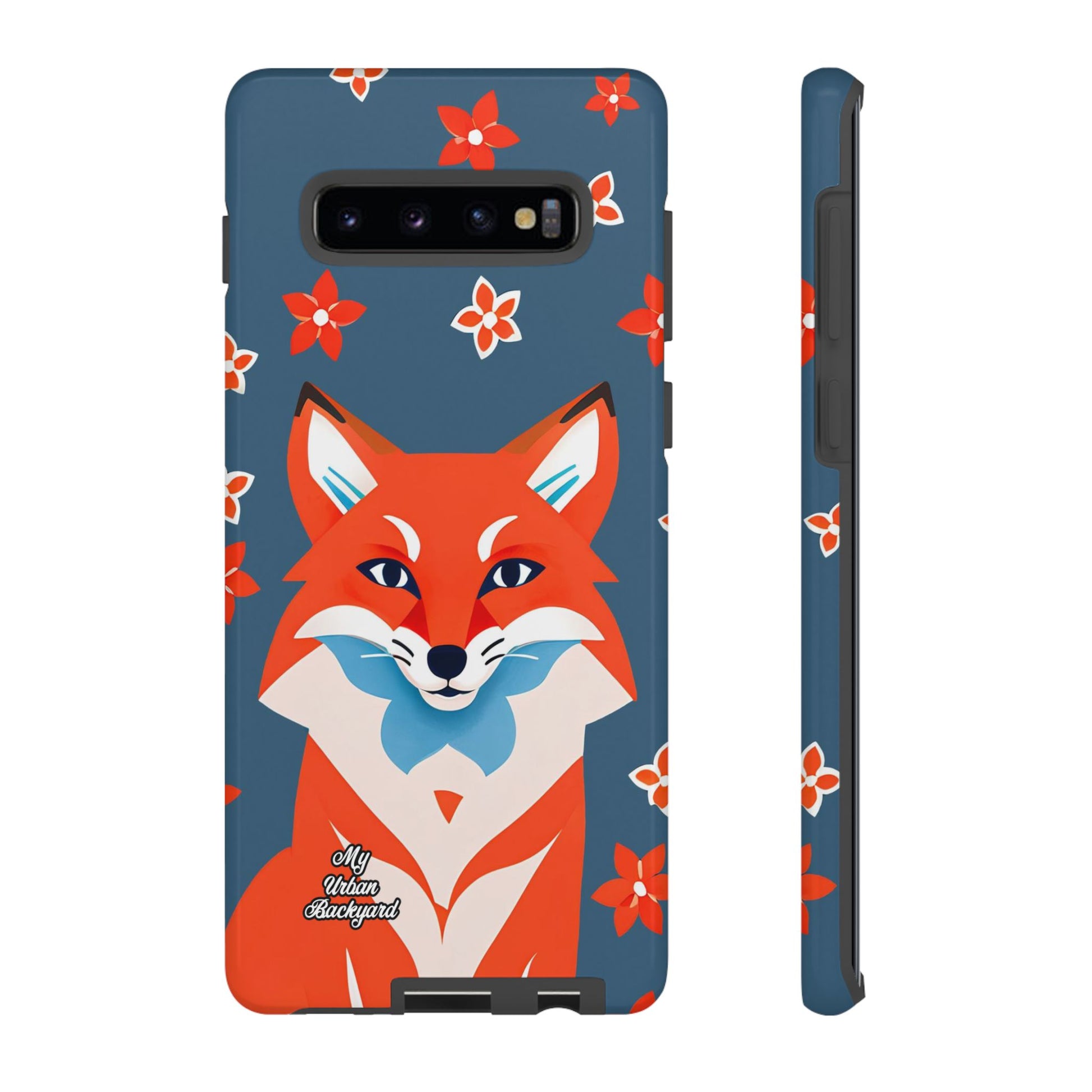 Fox with Flowers, Cell Phone Case - Apple, Samsung, Google Pixel