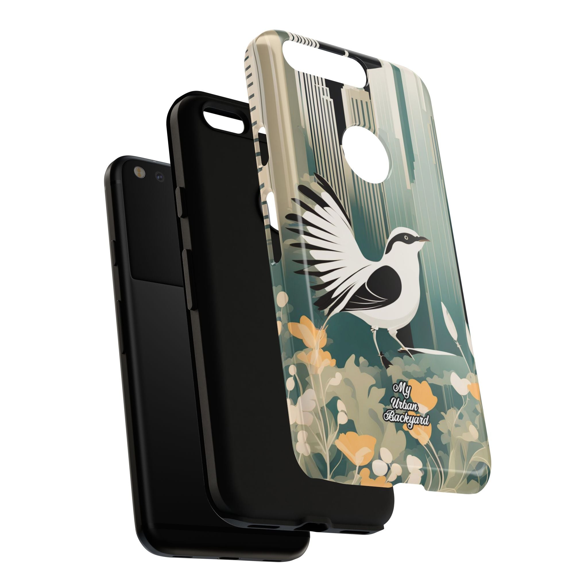 City Bird, Cell Phone Case - Apple iPhone, Samsung Galaxy, Google Pixel
