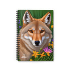 Coyote Close Up, Spiral Notebook Journal - Write in Style