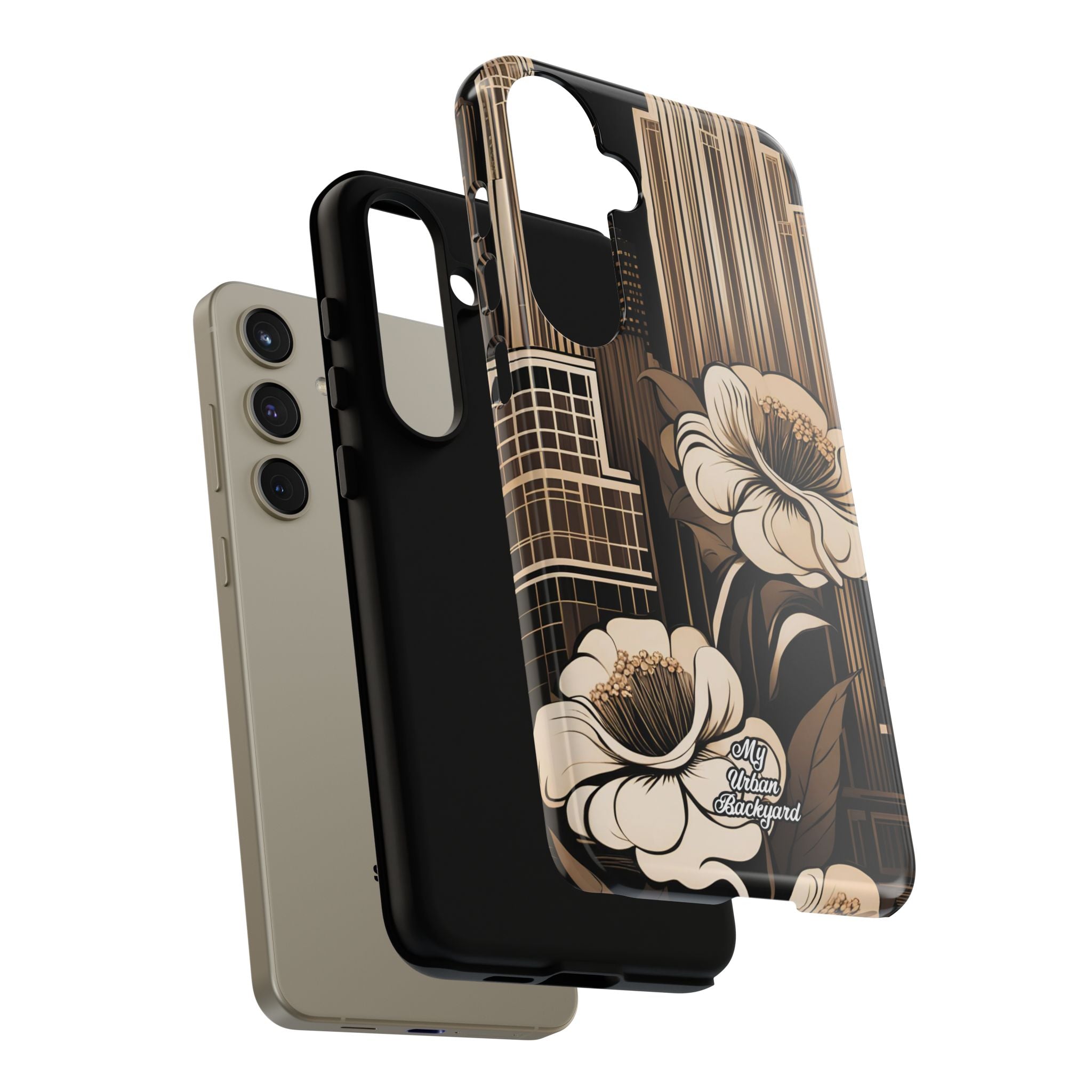 City Flowers, Cell Phone Case - Apple, Samsung, Google Pixel