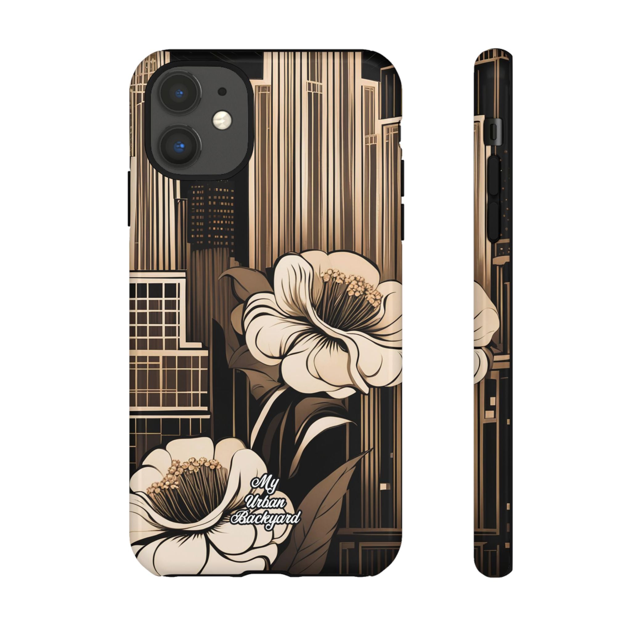 City Flowers, Cell Phone Case - Apple, Samsung, Google Pixel
