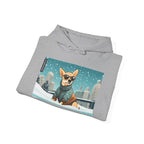 Tito Barkley, Dog Unisex Hoodie w Front Pocket