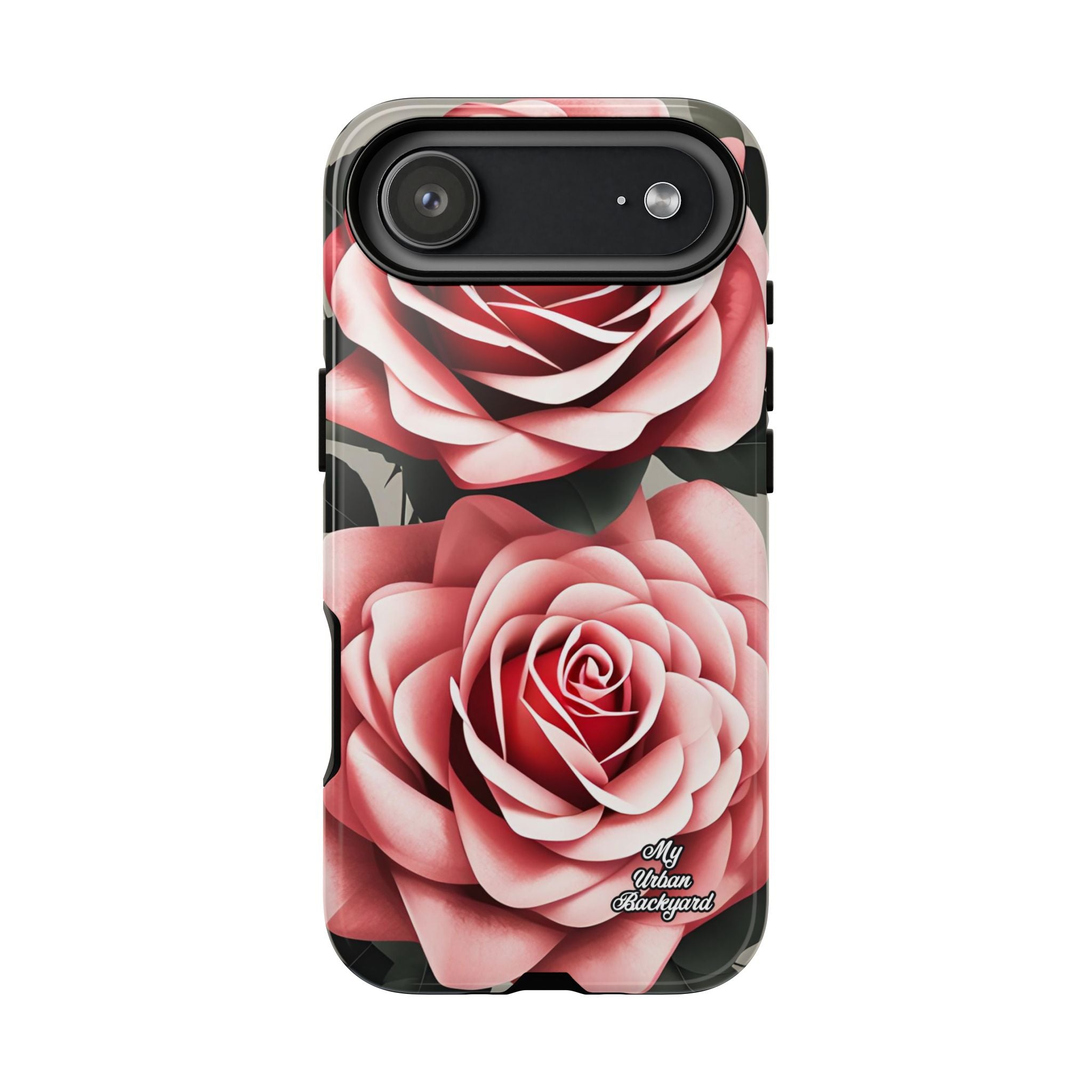 Pink Rose Flowers, Cell Phone Case - Apple, Samsung or Google Pixel