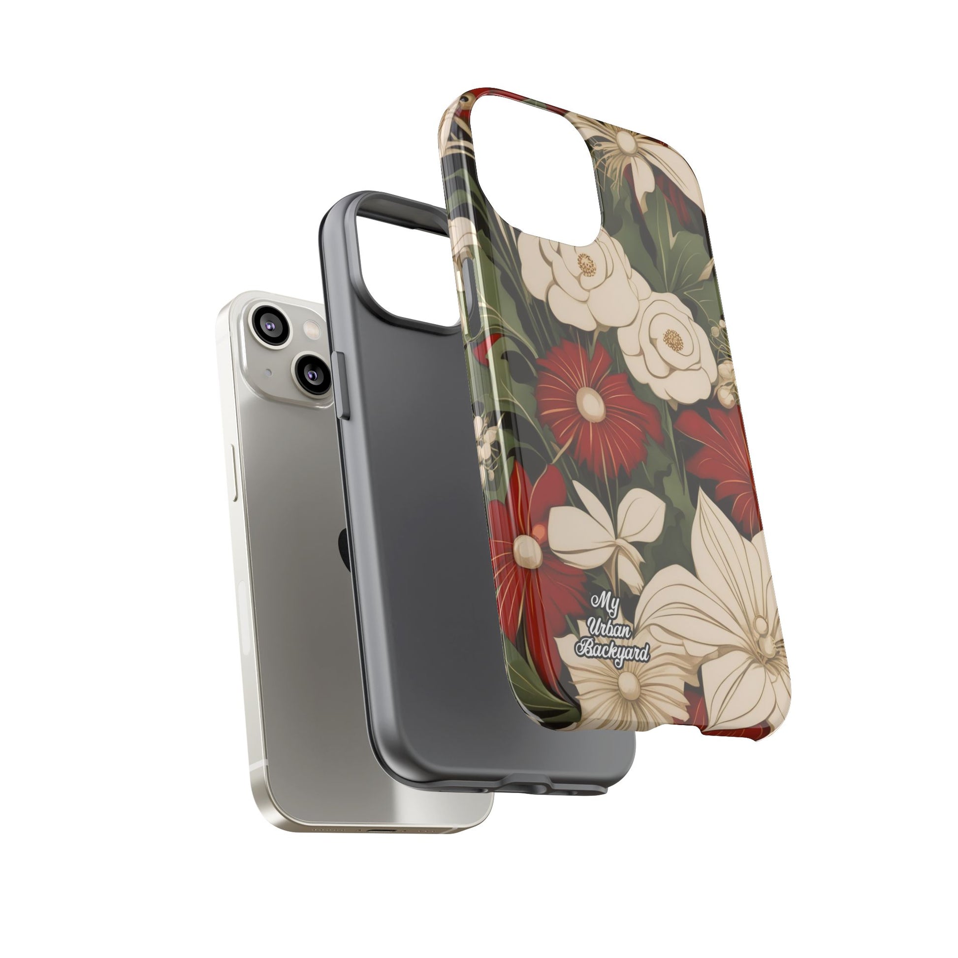 Holiday Flowers, Cell Phone Case - Apple, Samsung, Google Pixel