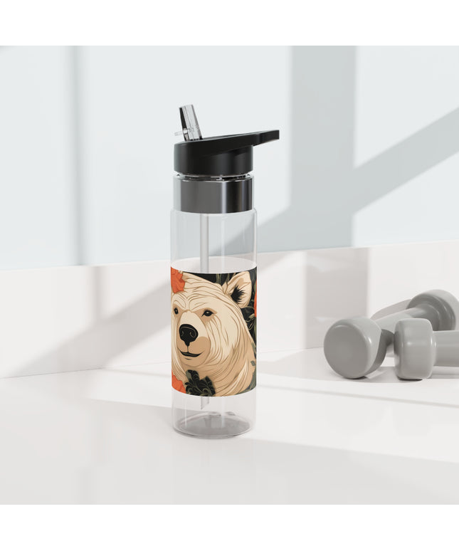 Senior Bear, 20oz Sport Water Bottle, BPA-Free, Tritan™ plastic