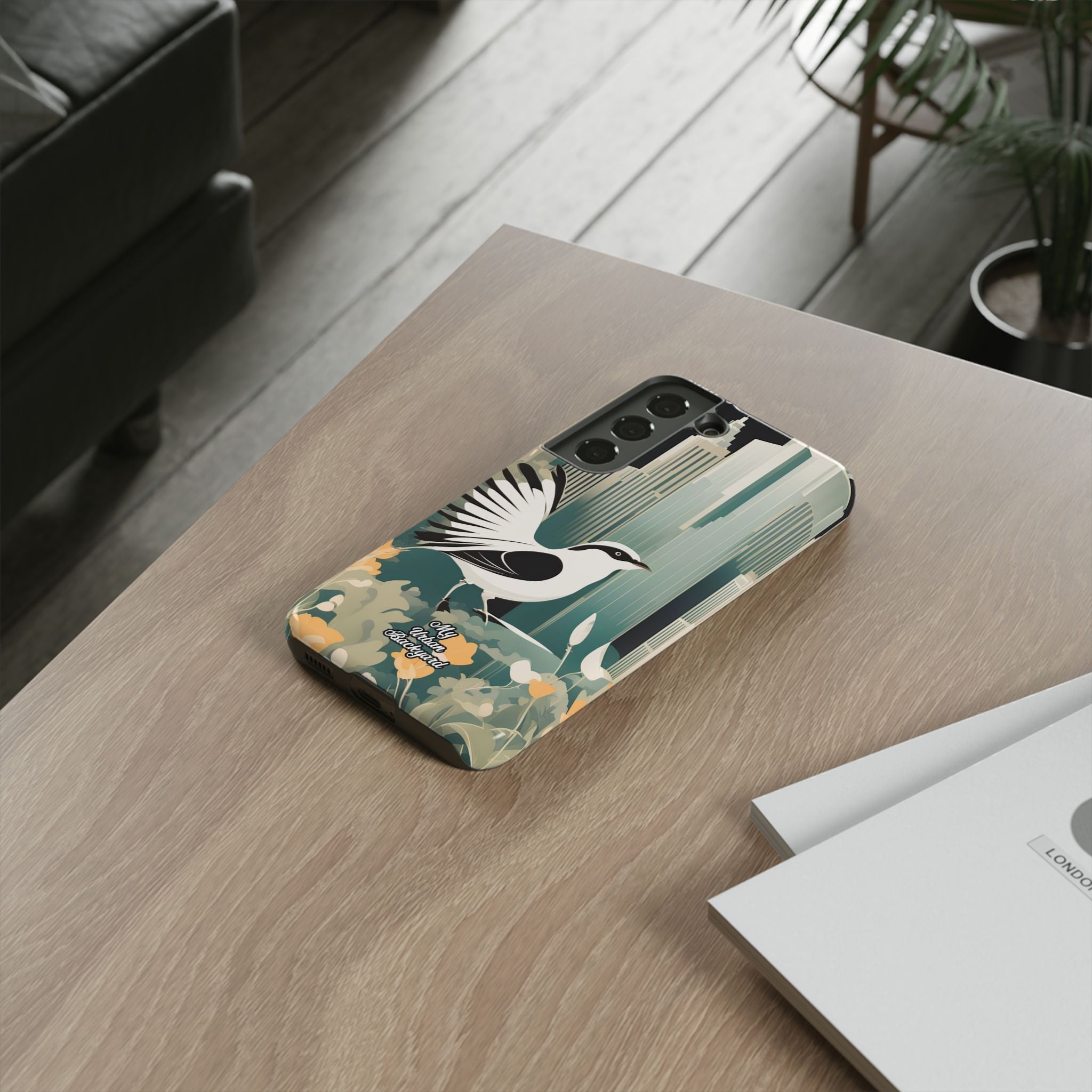 City Bird, Cell Phone Case - Apple iPhone, Samsung Galaxy, Google Pixel