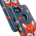 Fox with Flowers, Cell Phone Case - Apple, Samsung, Google Pixel