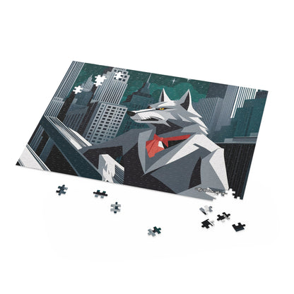 Cinderhowl, Wolf Jigsaw Puzzle, (120, 252, or 500-Piece)