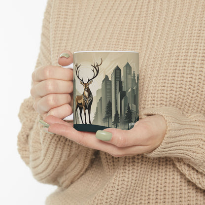 Urban Stag Ceramic Mug