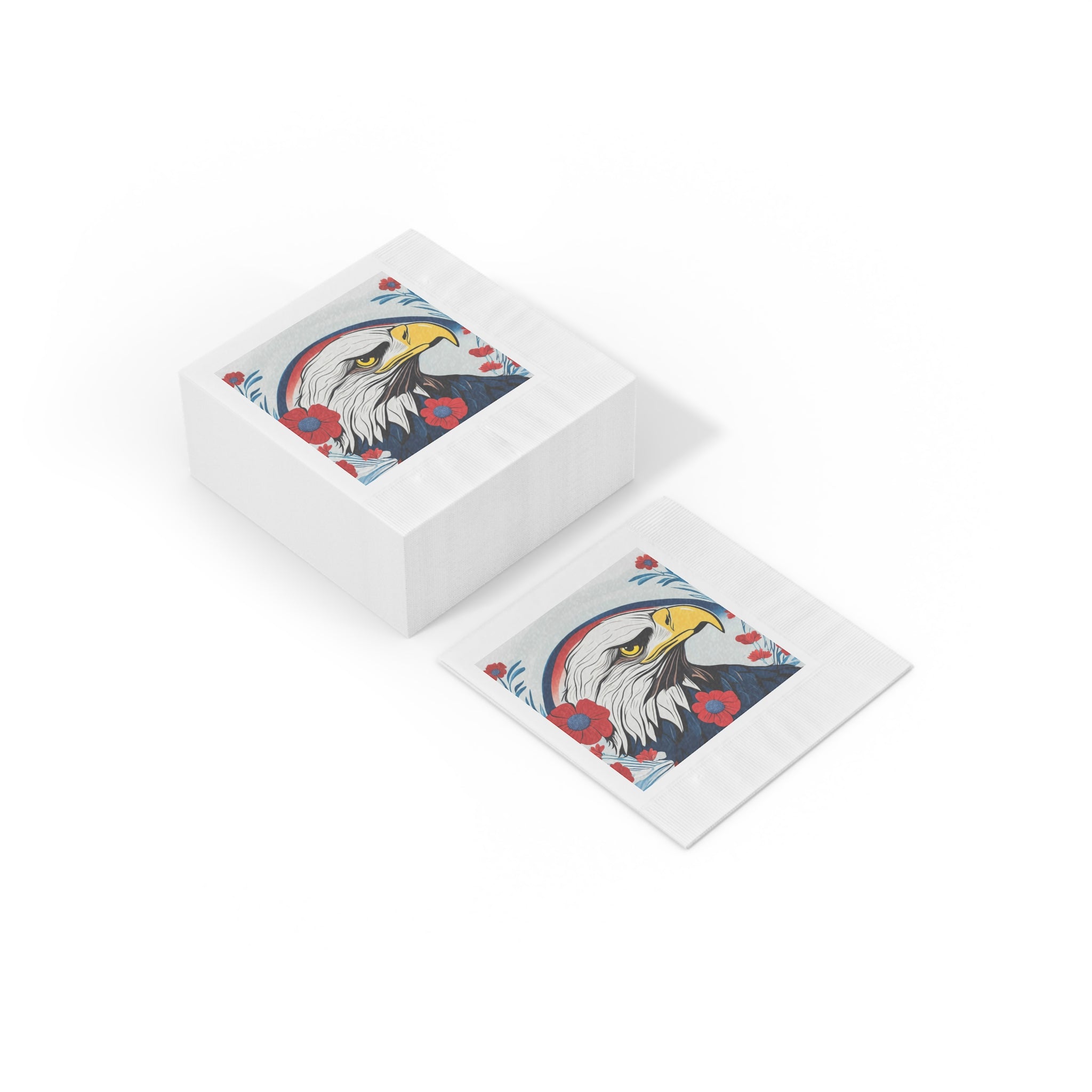 Bald Eagle Patriotic Napkins