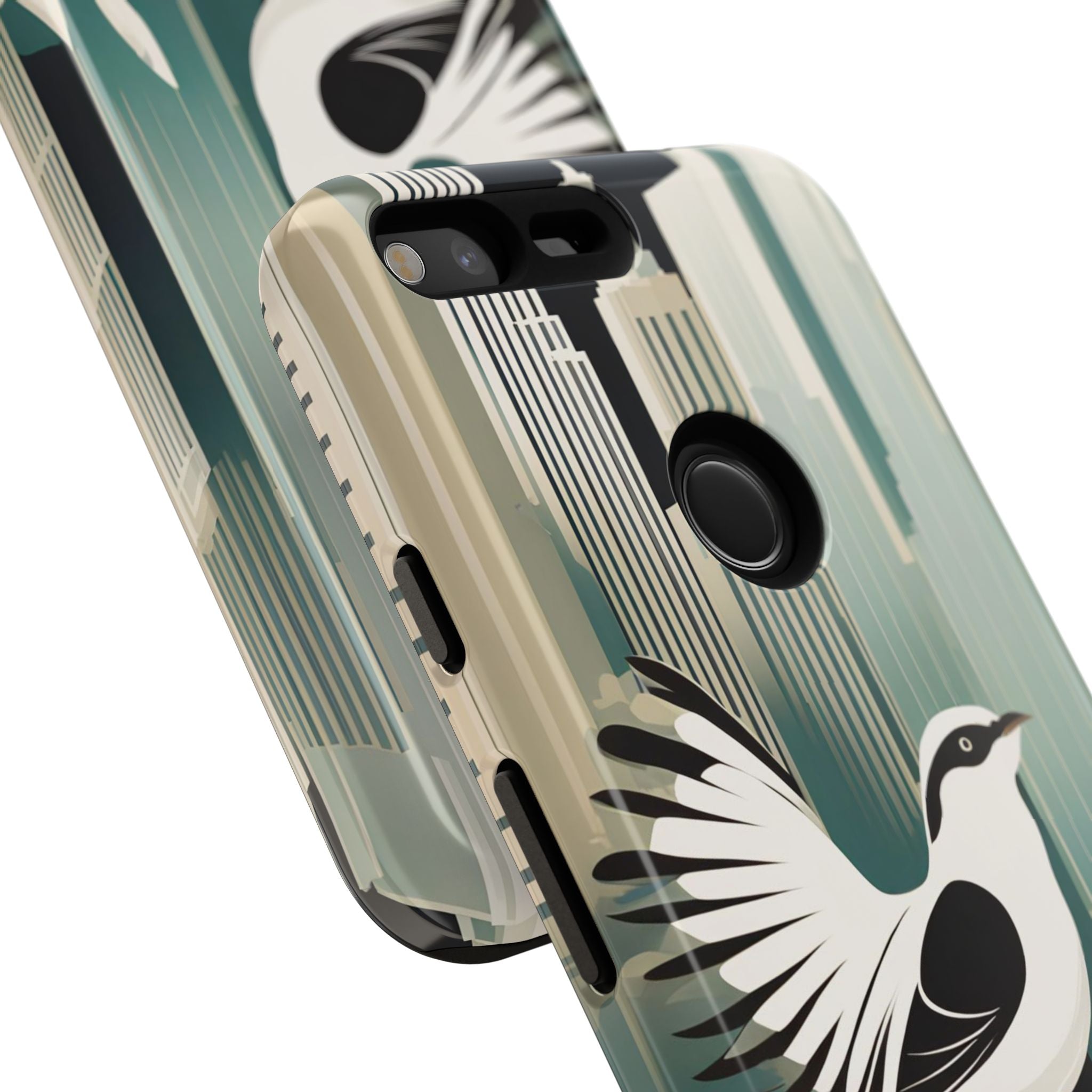 City Bird, Cell Phone Case - Apple iPhone, Samsung Galaxy, Google Pixel