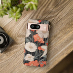 Art Deco Flowers, Cell Phone Case - Apple, Samsung, Google Pixel