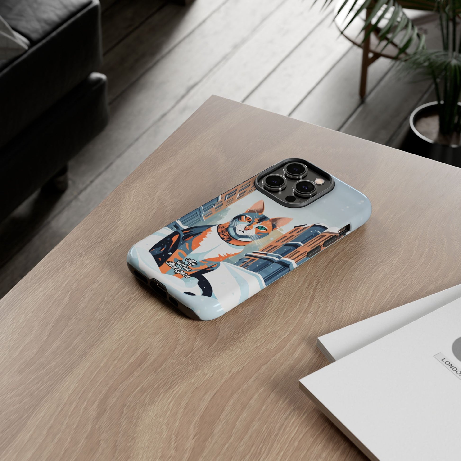 Claws Pawson in the Snow, Cell Phone Case - Apple, Samsung, Google Pixel