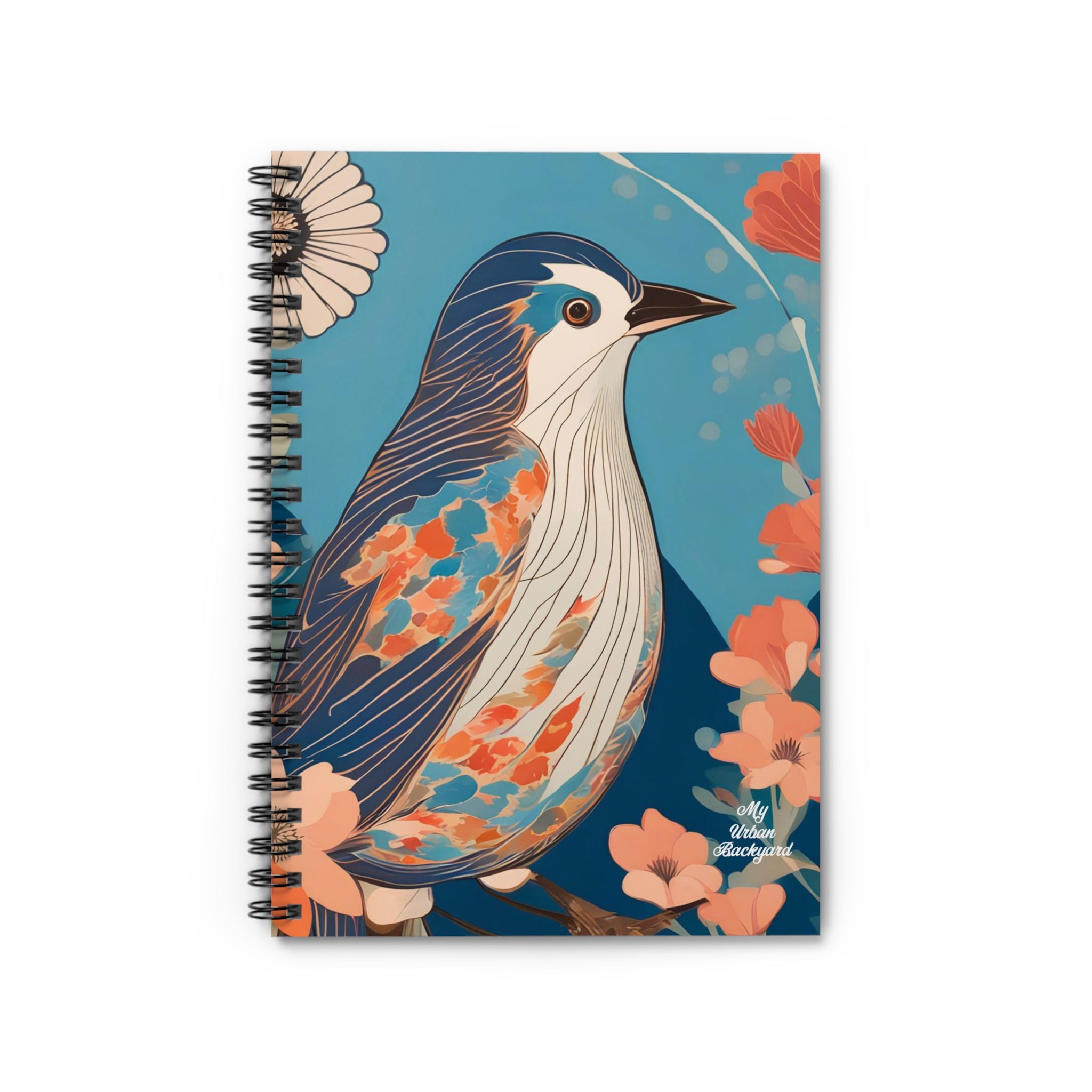 Colorful Bird, Spiral Notebook