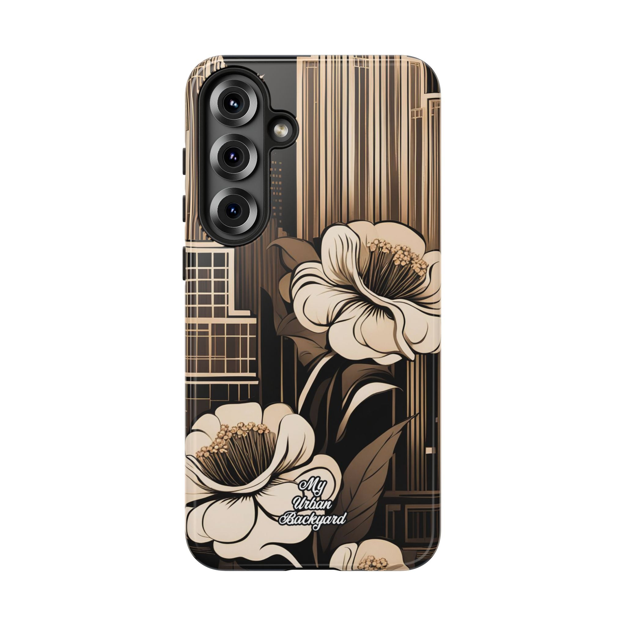 City Flowers, Cell Phone Case - Apple, Samsung, Google Pixel