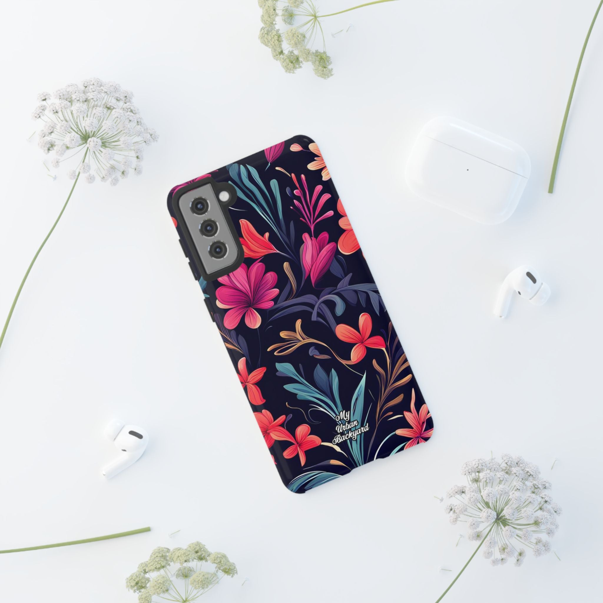 Night Blooming Wildflowers, Cell Phone Case - Apple, Samsung, Google Pixel