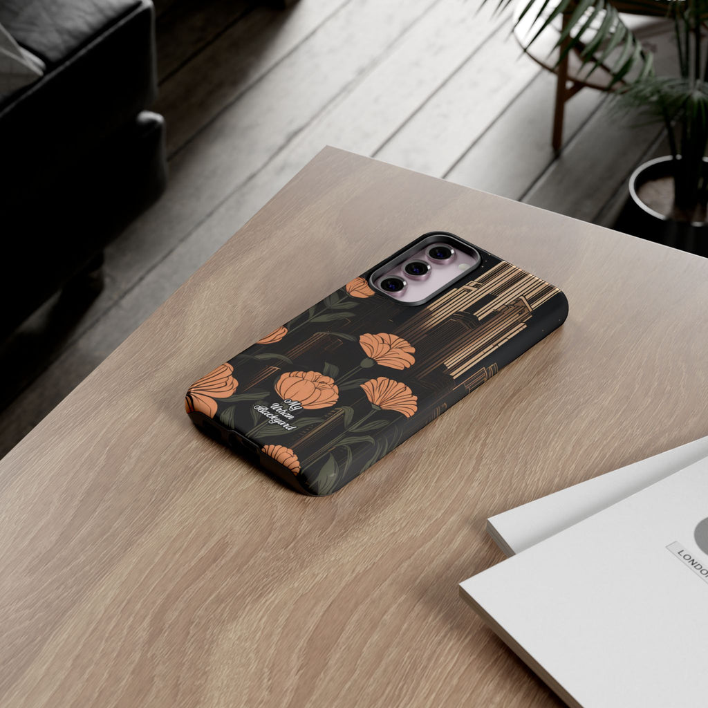Urban Evening with Flowers, Cell Phone Case - Apple iPhone, Samsung Galaxy, Google Pixel