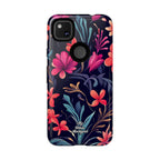 Night Blooming Wildflowers, Cell Phone Case - Apple, Samsung, Google Pixel