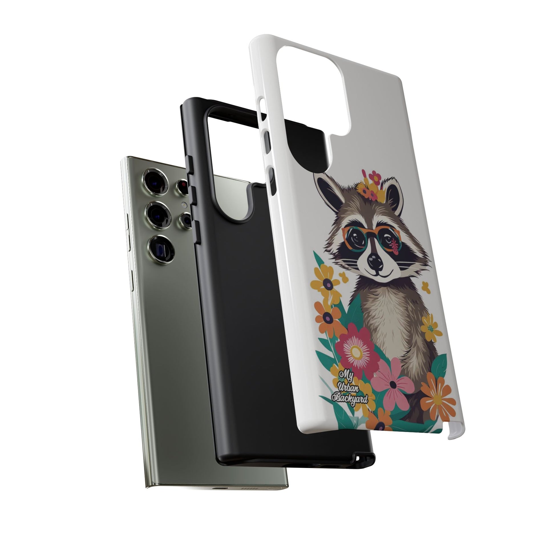 Raccoon with Glasses, Cell Phone Case - Apple, Samsung or Google Pixel