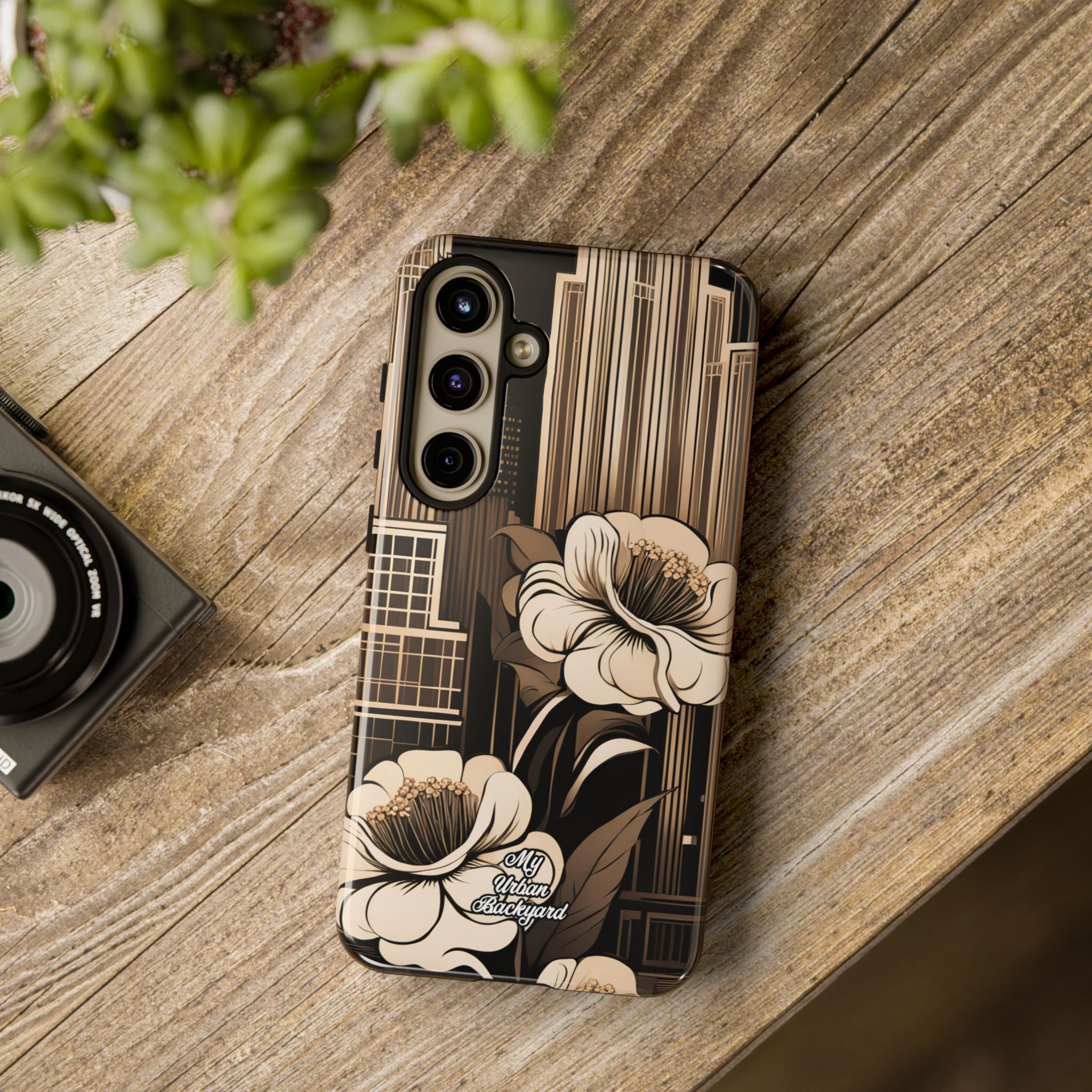 City Flowers, Cell Phone Case - Apple, Samsung, Google Pixel