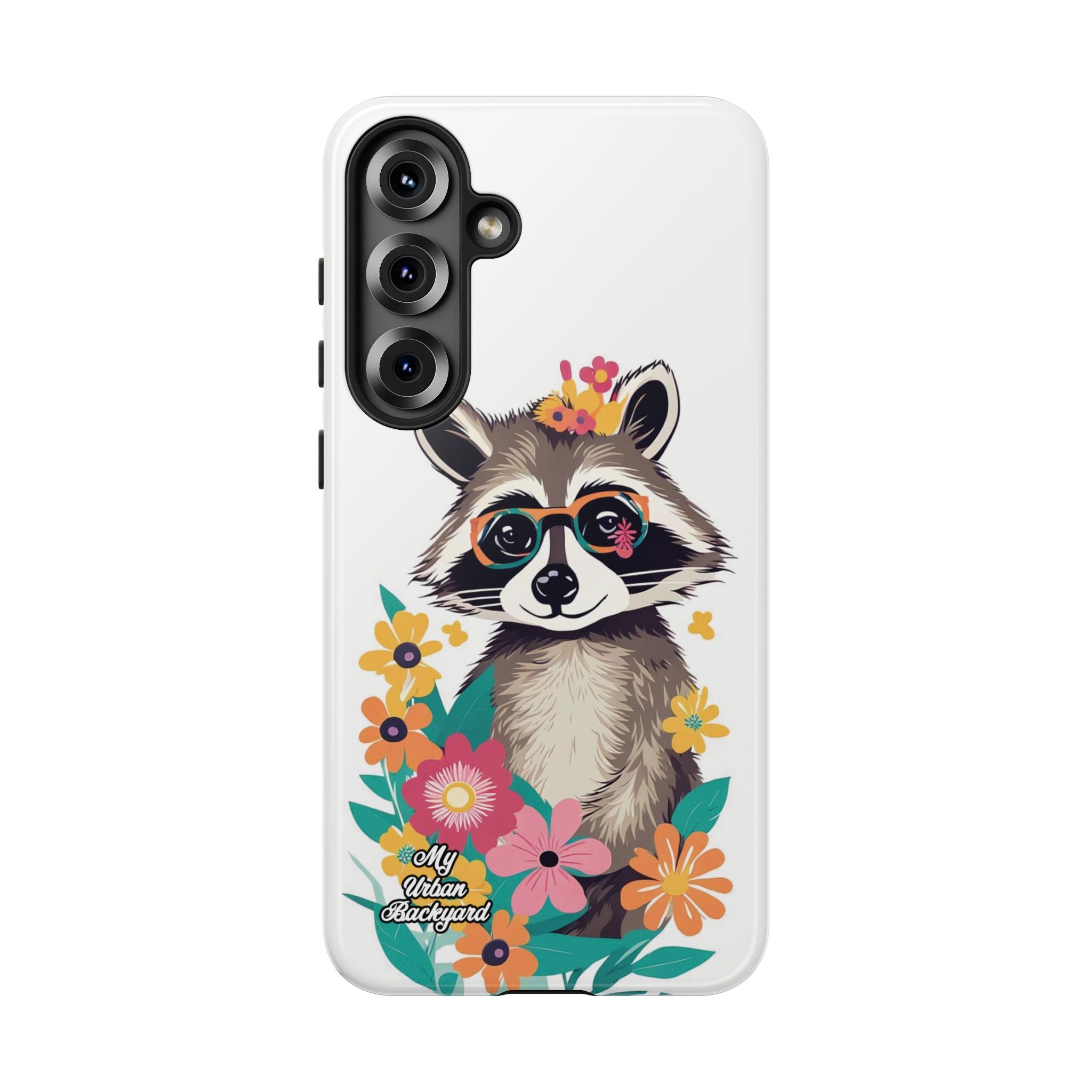 Raccoon with Glasses, Cell Phone Case - Apple, Samsung or Google Pixel