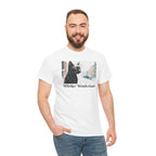 Whisker Wonderland Unisex Heavy Cotton Tee - Cozy Cat Lover's T-Shirt
