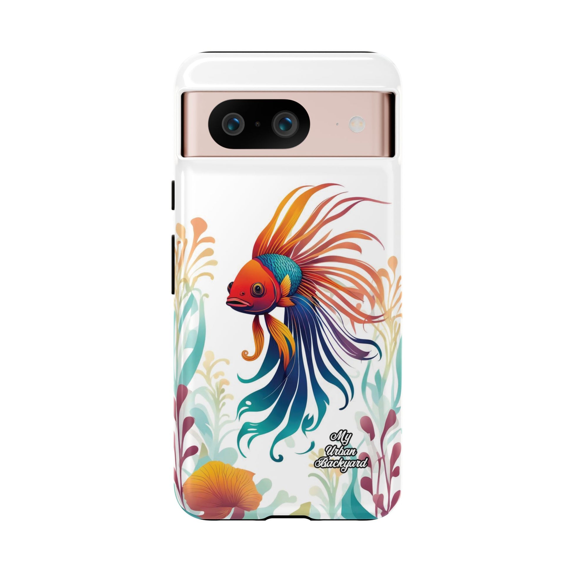 Colorful Betta Fish, Cell Phone Case - Apple, Samsung or Google Pixel