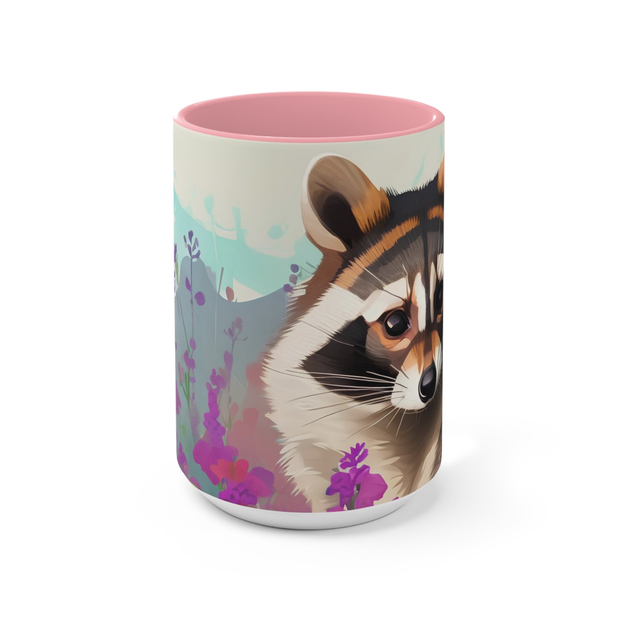 Cozy Raccoon Bundle: Fleece Blanket + Writing Journal + Ceramic Mug