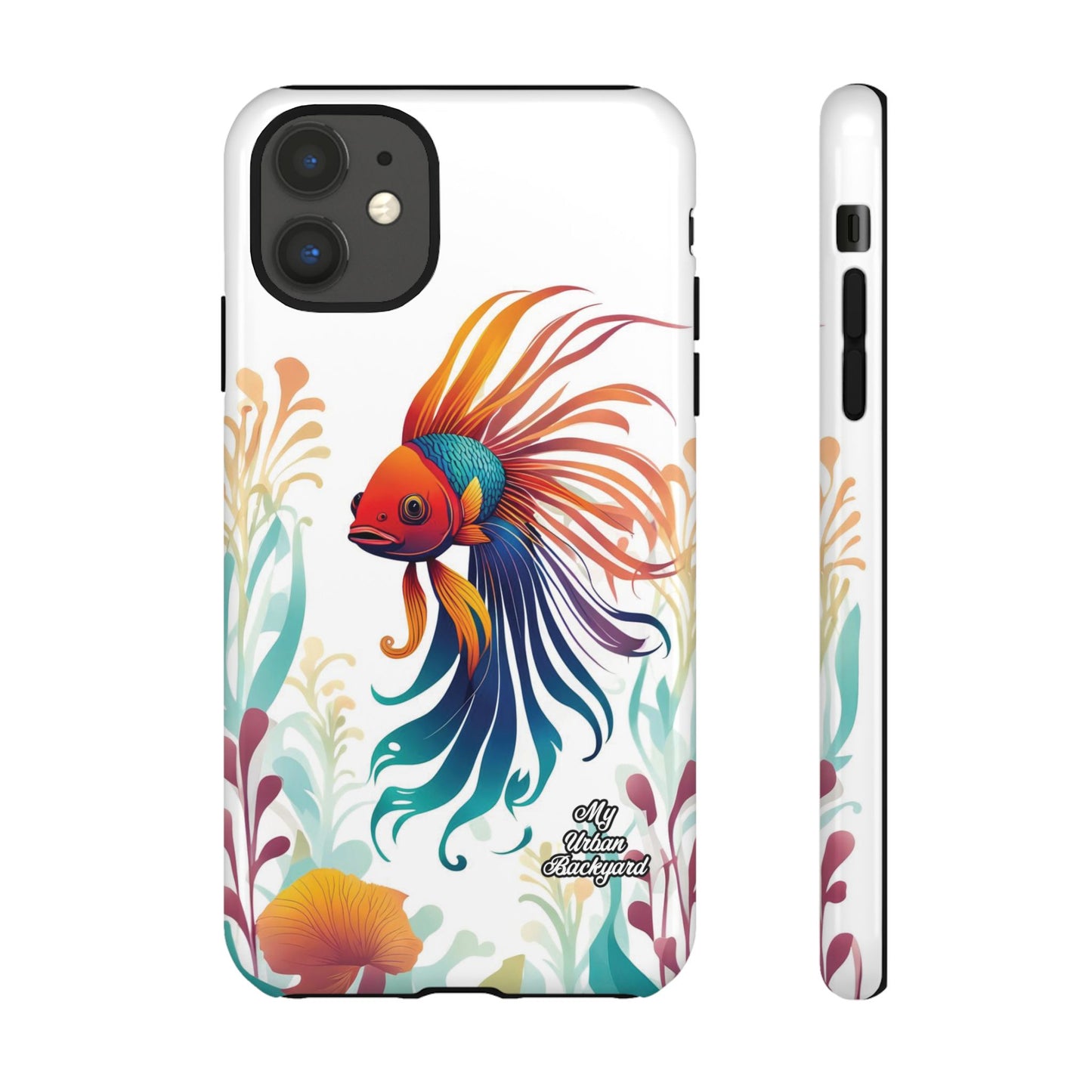 Colorful Betta Fish, Cell Phone Case - Apple, Samsung or Google Pixel