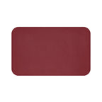 Marroon Memory Foam Bath Mat — Soft Absorbent Bathroom Rug, 2 sizes