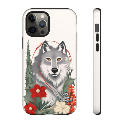 Winter Wolf, Cell Phone Case - Apple, Samsung or Google Pixel